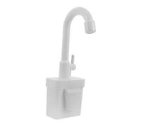 Hohopeti Electric Kitchen Sink with Running Water Non-toxic Plastic Faucet for Stem Educational Early Learning Play Pretend Dishwasher Tap for Group Role Play and Family Interaction