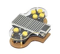 Hohopeti Electronic DIY Game Console Kit for Soldering Practice with USB Power Supply Built Games Enlarged Control Area and Programmable Code for and Programming