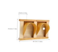 Hohopeti Elegant European Style Pigeon Cage Door with Wooden Abs Build Easy Installation User-friendly Trap Entrance for Racing Pigeon Loft and Dove Coops Bird Cage Accessory