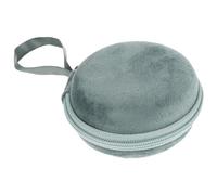 Hohopeti Essential Oil Carrying Case Velvet Organizer Bag Mesh Pocket for Nail Polish and Mini Perfume Bottles, Compact Travel Storage, Green, 10X10X4.5Cm