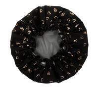 Hohopeti Extra Large Double Layer Shower Cap for Women with Long Hair Multi-functional Hair Bath Hat for Showering and Conditioning Stylish Design Full Coverage Protection