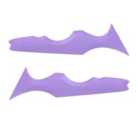Hohopeti Eyeliner Guide Stencils and Eyebrow Template 2pcs Silicone Makeup Tools for Beginners Eye Makeup Aid Women’s Cosmetic Accessories Purple