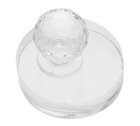 Hohopeti Eyeshadow Pressing Stamper Tool 36mm Crystal Highlighter Repair Tool Blusher Dispensing Press Stamper for Professional Makeup Powder Pressing