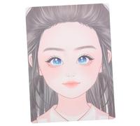 Hohopeti Face Paint Stencils Boys and Girls Face Paint Boy Girl Reusable Makeup Practice Board
