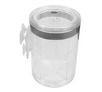 Hohopeti Floating Fish Breeding Box with Efficient Water Circulation Acrylic Aquarium Divider for Guppy Hatchery Tank and Betta Isolation Saltwater Incubator with Flexible Floating Design