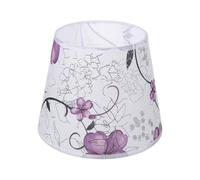 Hohopeti Floral Fabric Lampshade 22cm Bottom Diameter Floor and Table Lamp Cover Flower Pattern Lamp Protector for Home Decoration and Bedroom Lighting