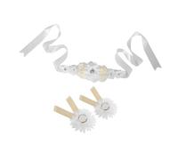 Hohopeti Floral Maternity Belt Adjustable Pregnancy Sash with Soft Breathable Fabric for Support and Shower Decorations Flexible Fit for Growing Belly and Back Comfort