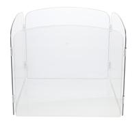 Hohopeti Foldable Mini Hedgehog Cage Pet Playpen 4-panel Foldable Fence for Hamsters Guinea Pigs Small Animals Indoor Exercise Enclosure