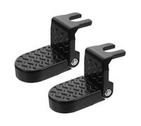 Hohopeti Folding Rear Bike Foot Pegs Non-slip Pedals for Mountain and Electric Bikes Quick Fold Rear Seat Footrests for Dual Riding and Urban Commuting