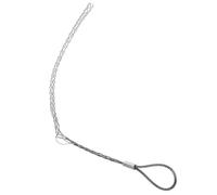 Hohopeti Galvanized Cable Grip Wire Mesh Puller Socks for Electrician Helper Versatile Wire Pull Aid with Silver Coating for Cable Installation Tightening Tasks