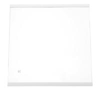 Hohopeti Glass Fridge Shelf Divider Sturdy Tempered Glass Storage Board, Quick Tool-Free Assembly, Universal Fit for Fridges 12.01 X 11.81 X 0.31 Inches, Suitable for Home Kitchen and