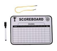 Hohopeti Golf Scoreboard Portable Double-Sided Dry Erase Board for Teens and Adults Lightweight Writing and Coaching Board for Outdoor Use