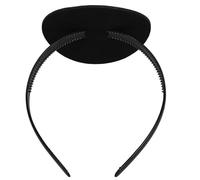 Hohopeti Graduation Cap Headband Insert 1pcs Black Plastic Grad Cap Stabilizer for Secure Fit Suitable for Graduation Ceremony Hair Accessory