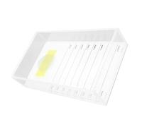 Hohopeti Grafted Eyelash Storage Box Eyelash Storage Plate 11.8X7X3Cm Acrylic Easy to Open and Close Personal Use Professional Beauty Salons