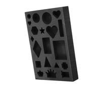 Hohopeti Graphite Mold for Jewelry Making High Temperature Stable Metal Casting Crucible for Gold Smooth Finish Ingot Mold for Jewelry Workshops and Factory Production