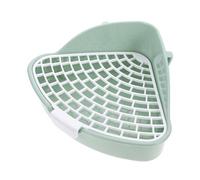 Hohopeti Guinea Pig Litter Box with Detachable Small Animal Potty Tray for Rabbit Chinchilla Hamster Portable PP Plastic Toilet for Indoor and Outdoor Use Easy to Clean Pet Training Toilet