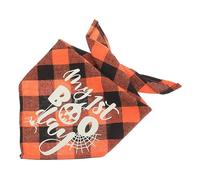 Hohopeti Halloween Themed Dog Bandana Scarf Pet Accessory for Dogs Cats Lightweight Design for Parties Comfortable and Stylish My First Boo