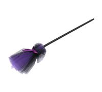 Hohopeti Halloween Witch Besom Flying Broom Prop for Cosplay Party Decoration Halloween Broomstick Ornament for Costume and Festival Atmosphere Witch Accessory for Masquerade