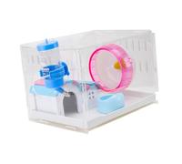 Hohopeti Hamster Cage Kit Drawer Type Pet Villa Cage Safe Material Chinchilla Home Enrichment