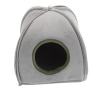 Hohopeti Hamster Nest Cute House Bed Hideout for Small Animals Winter Warm Nest for Rabbit Hamster Chinchilla Cage Platform