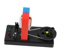 Hohopeti Hand Cranked Dc Electric Generator for Student Physical Science Experiments Portable Electricity Apparatus for Educational Physics Labs and DIY Science Projects