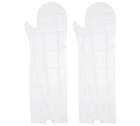Hohopeti Hand Injury Shower Cover 2pcs Disposable Waterproof Silicone PP Protective Sleeve for Bathing at Home Bathroom
