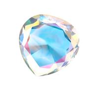 Hohopeti Hand Model Photo Prop for Nail Art Decor Featuring Heart Shaped Crystal Material with Unique Creative Style, for Office or Desktop Decoration, Shining Brightly and Measuring 8cm