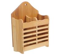 Hohopeti Hay Rabbit Feeder Wooden Food Manger Grass Holder Rack for Small Pets Cozy Living Environment