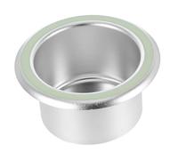Hohopeti Heavy Duty Metal Cup Holder Insert for Sofa Recliner Couch Cinema Seats Stable and Elegant Drink Holder with Hardware Fixing for Car Boat Rv and Desk Use