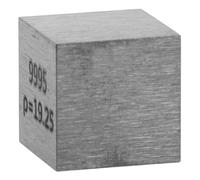 Hohopeti High Density Tungsten Cube 10mm Metal Element Rare Metal Teaching Tool for Lab Experiments Classroom Science Demonstrations