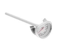 Hohopeti Instant Read Stainless Steel Meat Thermometer for Frying and Baking Wide Temperature Range Oil and Liquid Cooking Thermometer with Stand Precision Kitchen Tool for Bbq Grill and
