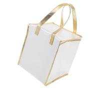 Hohopeti Insulated Thermal Bag for Food Capacity Cooler Bag for Cake and Pizza Easy to Carry for Takeout and Grocery Shopping and Practical Design