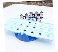 Hohopeti Interactive Balance Penguins Seesaw for Educational Plastic Game to Develop Creativity Leverage Principles and Motor Skills for Boys