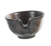 Hohopeti Japanese Style Ceramic Dipping Sauce Dish Small Condiment Bowl for Sushi and Appetizers Multipurpose Porcelain Snack Plate Elegant Design for Family Dinners and Parties