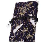 Hohopeti Japanese Style Makeup Brush Pouch with Compartments Lipstick Storage Organizer Portable Cosmetic Bag for Travel and Daily Use Lightweight and Convenient Carry Case