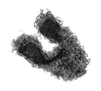 Hohopeti Judge Wig for Men Grey Curly Historical Lawyer Costume for Halloween and Cosplay Events Comfortable Fit Realistic