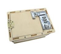 Hohopeti Kids Diy Mechanical Password Box Wooden Lock Puzzle Safe Box Educational Toy for Hands-on Skill Development and Logical Thinking