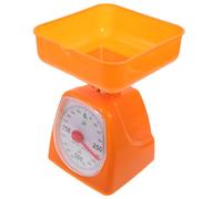Hohopeti Laboratory Kitchen Scale 1Kg Mechanical Dial Precision Weighing Tool for Science Experiments and Cooking Measurement, Plastic Fixed Dial Scale Suitable for Students Random Color