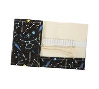 Hohopeti Large Capacity Pencil Roll Bag for Artists Multi-Color Canvas Sketch Pencil Organizer Detachable Design for School and Travel for Students and Professionals