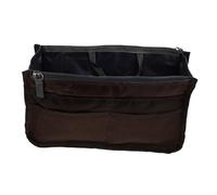 Hohopeti Large Capacity Portable Folding Inner Bag Liner Multiple Pockets, Nylon Travel Storage Organizer for Handbags, Useful Clutch Insert for Women