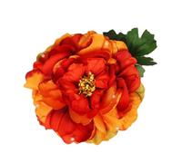 Hohopeti Large Flower Hair Clip Barrette Big Peony Hairpin Exaggerated Oversized Design Sturdy Hair Accessory for Women Girls Everyday Celebration Outdoor Wedding Photo Taking