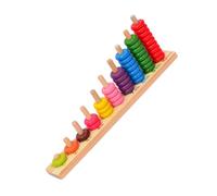 Hohopeti Large Math Building Blocks Educational Counting for Early Learning Plaything Enhancing Practical and Classification Skills for Interaction and Early Childhood Development