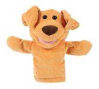 Hohopeti Large Plush Dog Hand Puppet for Educational with Movable Mouth and Arms Soft PP Cotton Material Enhances Motor Skills and Social-emotional Development Suitable for Puppet Shows