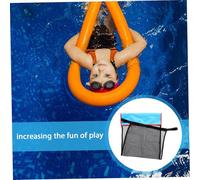 Hohopeti Lightweight Floating Chair Net for Pool Float Mesh Summer Beach Accessory Foldable Polyester Support Buoyancy Seat for Water Safety and Easy Storage