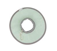 Hohopeti Lightweight Waterproof Breathable Cat Elizabethan Recovery Collar Anti-lick Pet Recovery Cat Collar Green Size s Post-surgery Protective Neckwear for