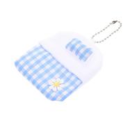Hohopeti Lovely Compact Doll Sleeping Sack with Charming Chain Reusable Small Decorative for Tiny Stuffed Dolls for Display and Travel