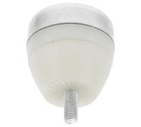 Hohopeti Luminous Rolling Cane Tip for Blind Walking Stick Replacement, Glow-in-The-Dark Rotating End Cap, Wear-Resistant Blind Cane Accessory for Nighttime Safety