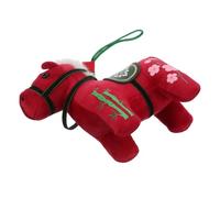 Hohopeti Lunar Year Horse Plush Soft Stuffed Animal Zodiac Mascot with Comfortable Plush Material Lightweight for Home Office Travel Decoration