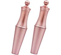 Hohopeti Magnetic Eyeliner Liquid Pen 4ml Rose Gold with 2pcs Magnetic Eyeliner for False, Liquid Liner Makeup Tool for Women and Teens, Black Waterproof Eye Liner for Daily Use