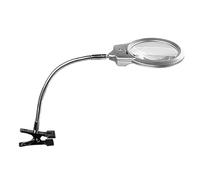 Hohopeti Magnifying Light Handheld Magnifier Reading Magnifying LED Reading Magnifier Lens for Newspaper Magazine Book Loupe Zoom
